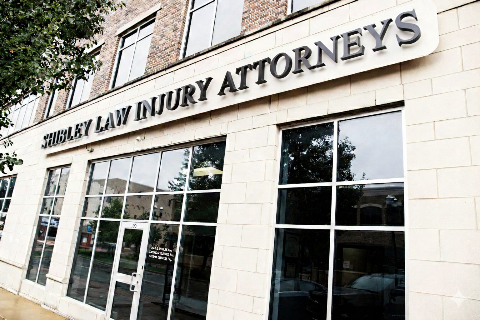 Shibley Law Injury Attorneys building exterior